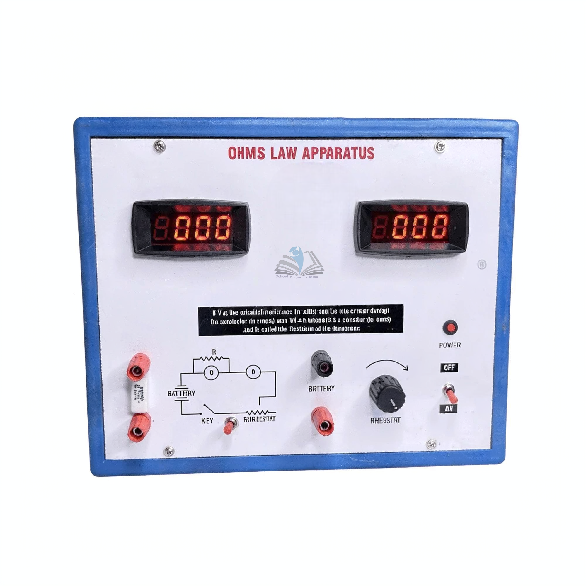 Digital Ohms Law Apparatus